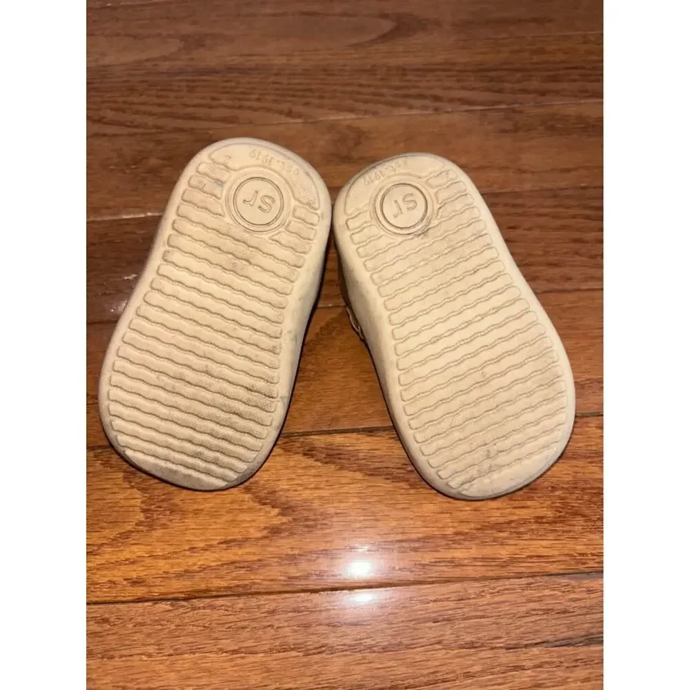 Stride Rite 360 Baby Girl Size 3 Brown Cheyenne Mary Jane Shoes